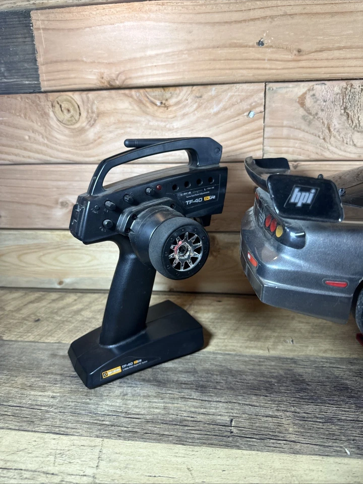 RTR HPI E10 Drift Car RX-7  4wd  L👀K Here! Cheap Hobby grade Drift Car! - Image 3 of 4