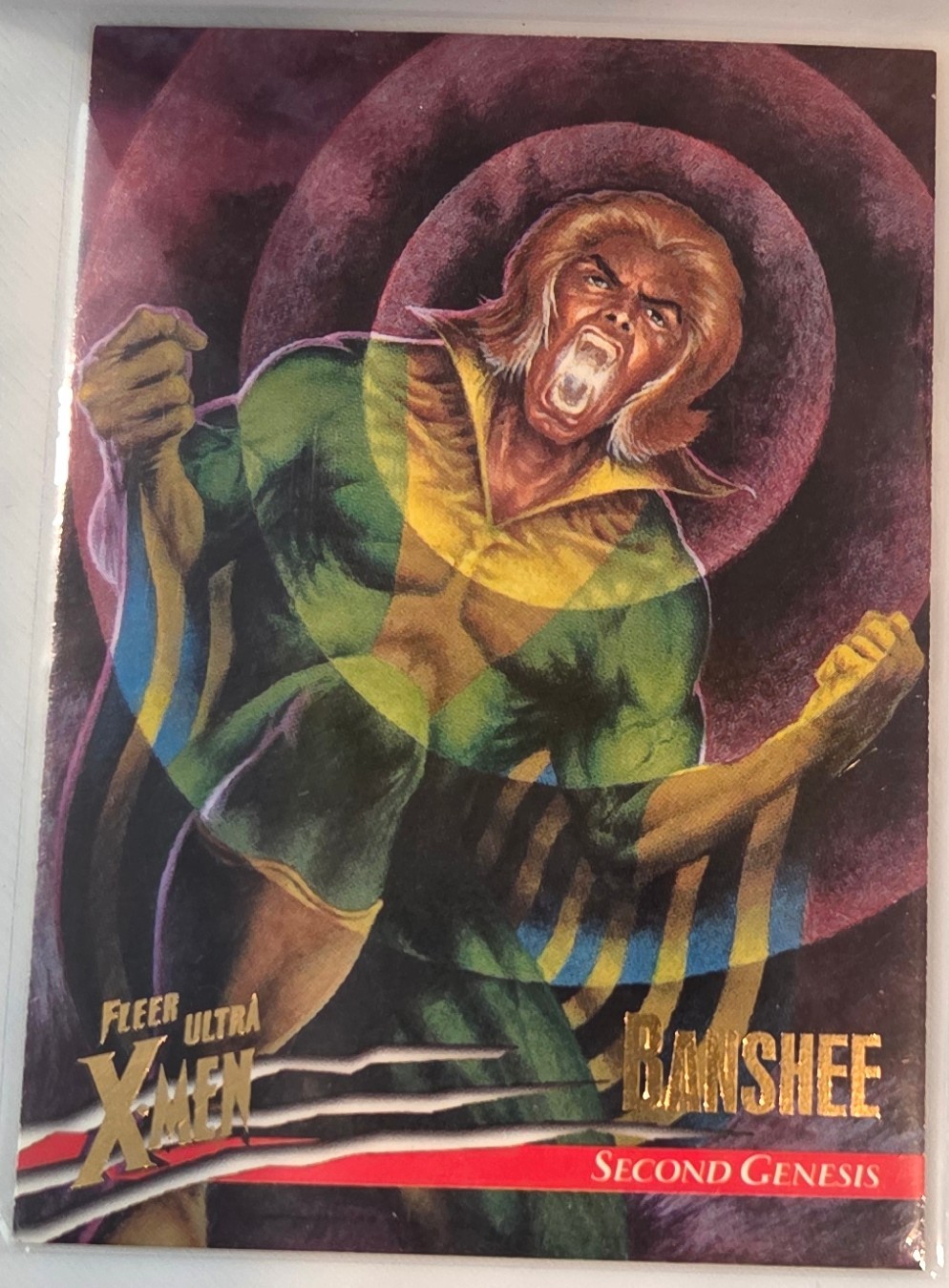 Banshee - 1996 Fleer Ultra Marvel X-Men: Wolverine #20