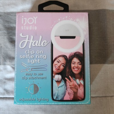 Phone Ring Light USB Rechargeable Clip-On Selfie Light Portable