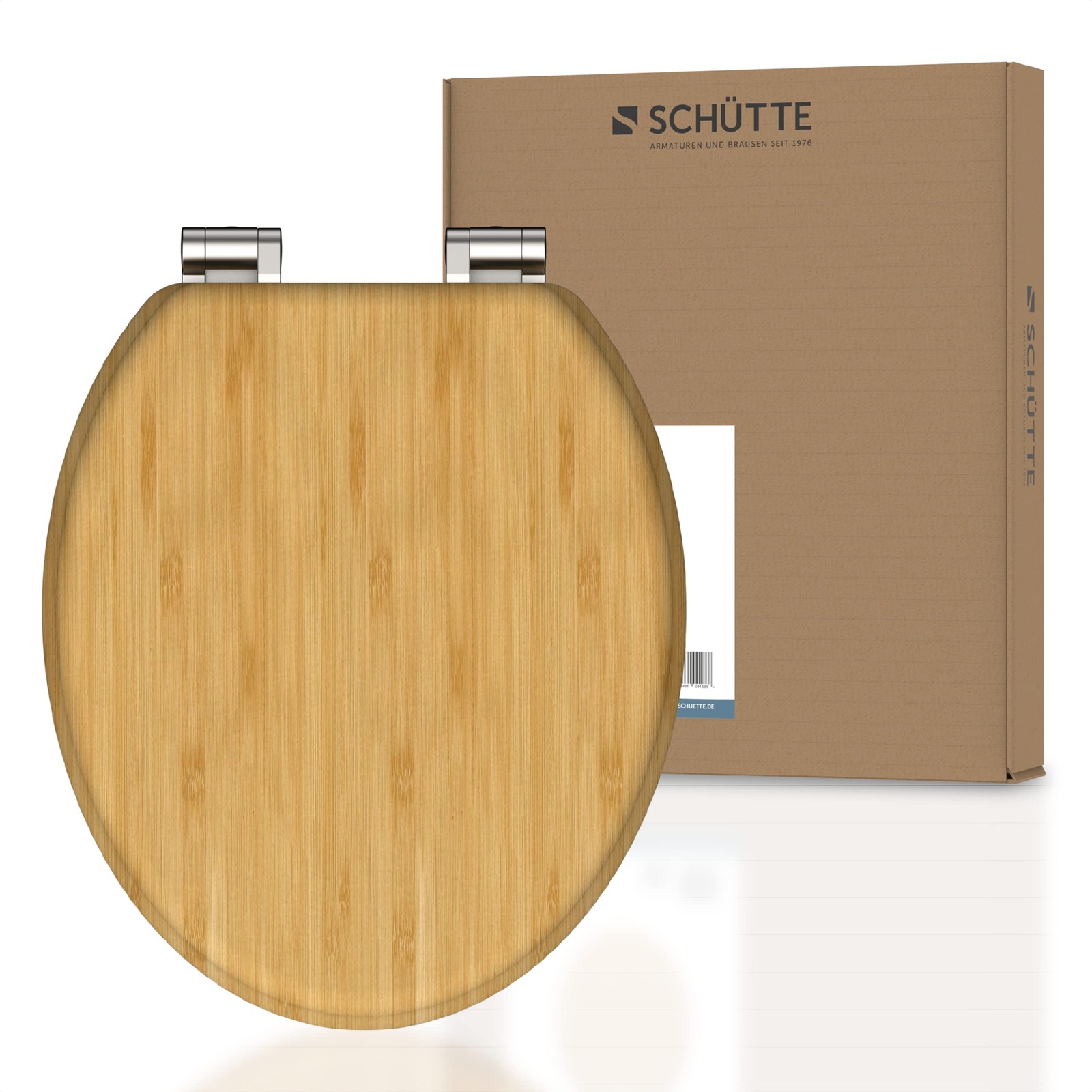 Abattant WC rigide en bambou fini la lunette froide qui bouge