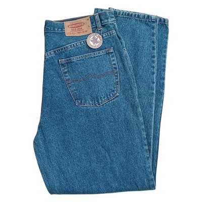Vintage Brutus Gold Jeans Blau Denim 36x32 Regular Fit Stonewash Deadstock
