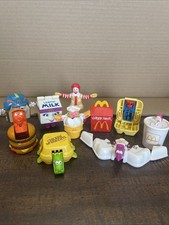 McDonald  s Toys Lot Of 10 Different 1980s/90s