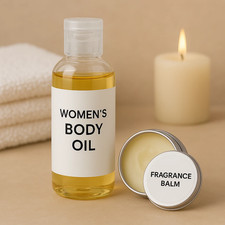 Body Oil Solid Perfume Set Warm Scent Collection Lightweight Dry Oil