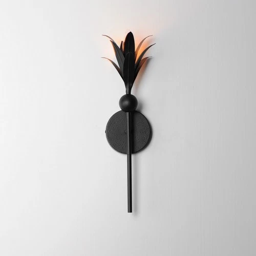 Anthracite One Light Wall Sconce from the Paloma Collection - Picture 3 of 4