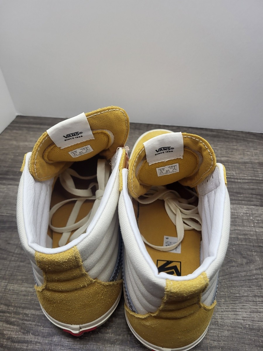 Vans Sk8 Hi Gold Cream Suede High Top Shoes Sneakers Men’s Size 9 Wms 10.5 New Vans Sk8 Hi Gold Cream Suede High Top Shoes Sneakers Men main image 2