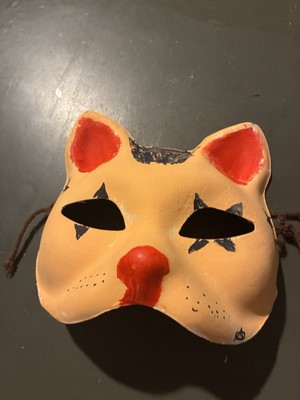 Therian Mask Comes With Drawing And Hair In Package Handmade