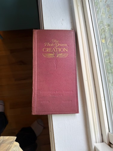 Watchtower photo Drama of creation with four parts rare hard to find book