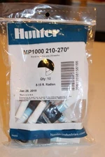 Pack of 10 Hunter MP Rotator Sprinkler Stream Nozzle MP1000 210-270 - NEW