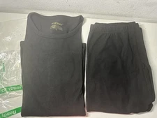 Warmax Tech Men's Thermal Underwear Set Black Size XL