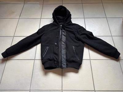 Fishbone Jacke mit Kapuze, schwarz, guter Zustand, Größe M