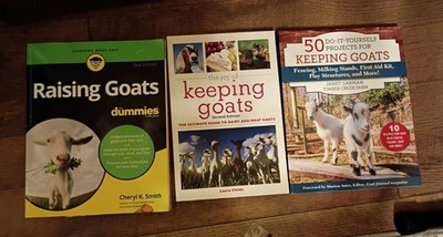 Raising Keeping Goats Book Lot to Raising Goats Dairy & Meat