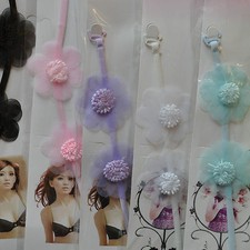 Neckholder BH Tr&auml;ger Blumen Bl&uuml;ten Nacken SEXY Schmucktr&auml;ger 5 Farben