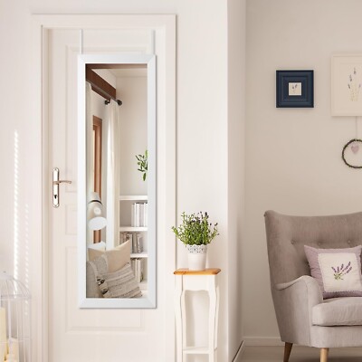Espejo Decorativo De Pared Blanco 24x30 Cm - Ideal Para Recibidor, Entrada O Salón