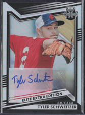 2022 Elite Extra Edition Autograph #161 Tyler Schweitzer RC - White Sox - MNT