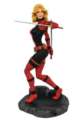 NYCC 2020 MARVEL GALLERY LADY DEADPOOL UNMASKED PVC STATUE