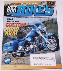 Hot Rod Bikes Magazine August 2004 Vol 11 No 8 Harley Davidson More Fr Sp Ebay