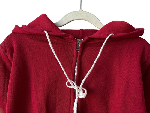 vintage russell athletic zip hoodie sweatshirt youth size S deadstock NWT 80s - Picture 4 of 8
