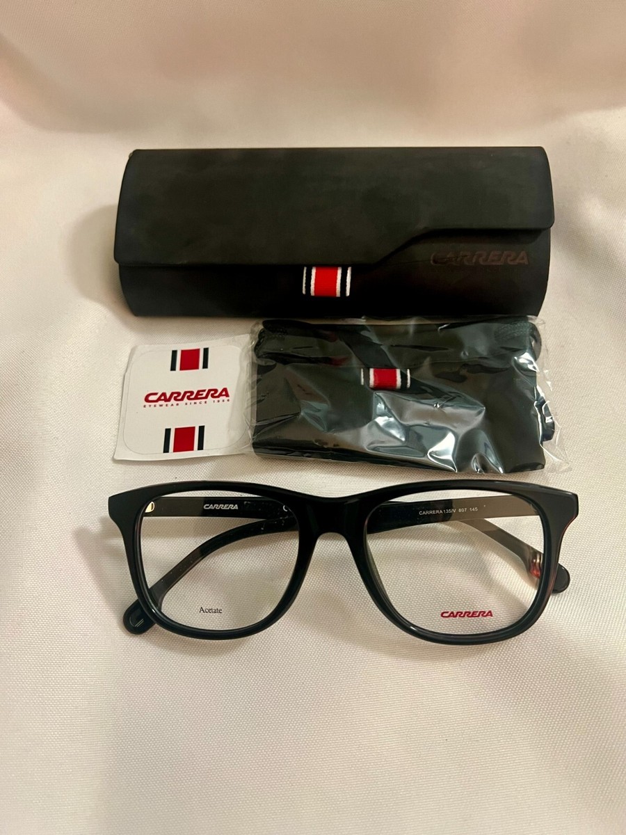 Carrera Black Plastic Glasses (Frames) main image 0