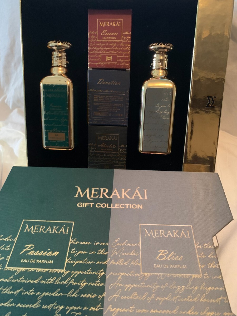 MERAKAI by Patek Maison 5 PIECE GIFT SET - 3.4 OZ PASSION EAU DE