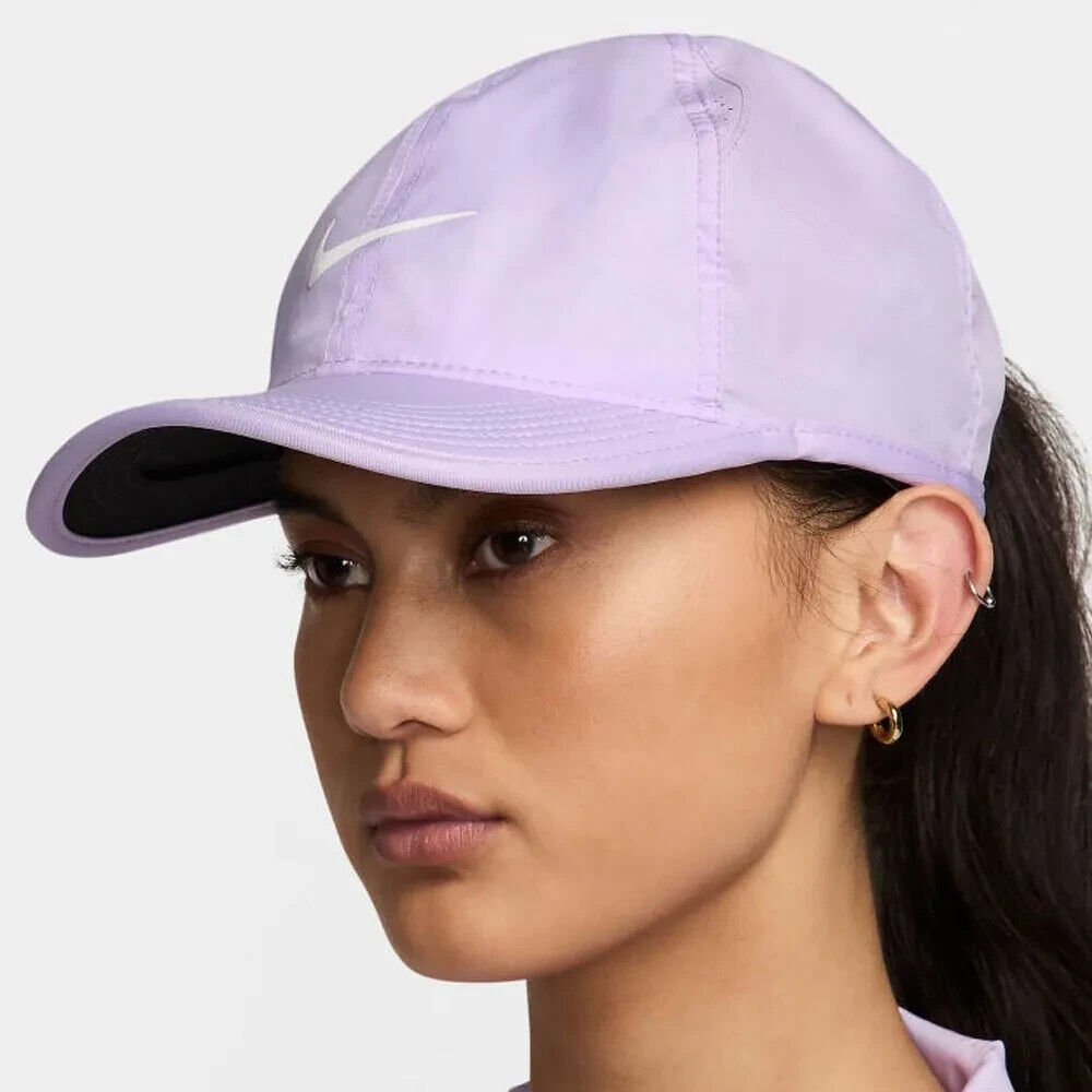Nike Dri-Fit Club Hat Cap Strapback Lilac Lavender Purple Nike Dri-Fit Club Hat Cap Strapback Lilac Lavender Purple