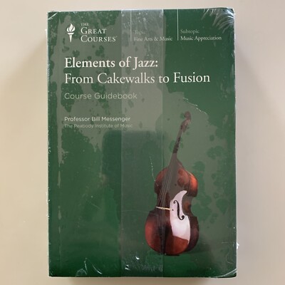 Elements of Jazz: Cakewalks to Fusion Set & Guide NIB SameDayHandling &FastUSPS