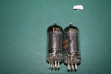 6BH6 RCA Audio Receiver Radio Vacuum Tubes Tested Pair  