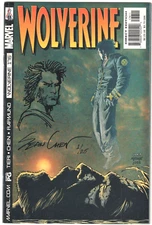 WOLVERINE #176 SIGNED SEAN CHEN REMARKED WOLVERINE SKETCH JAY COMPANY COA #1