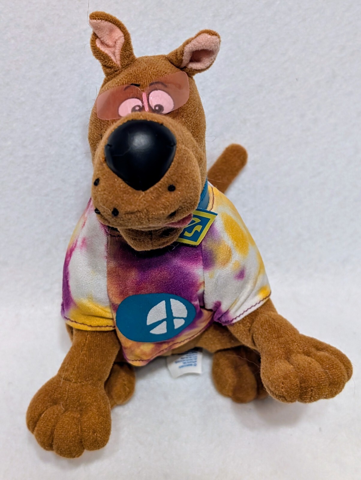 Vintage Scooby Doo Tie Dye Plush Where R-U Blockbuster Exclusive