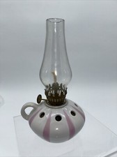 1958 HOLT HOWARD Pixie SHOO-FLY Hurricane Mini Oil Lamp