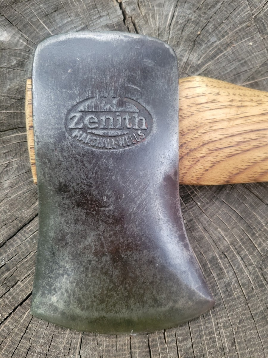 Vintage Marshall Wells CO Zenith Hatchet Axe Star Logo | eBay