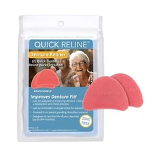 Quick Reline (Boil & Fit) Denture Reliner Kit; For Use with Full or Partial