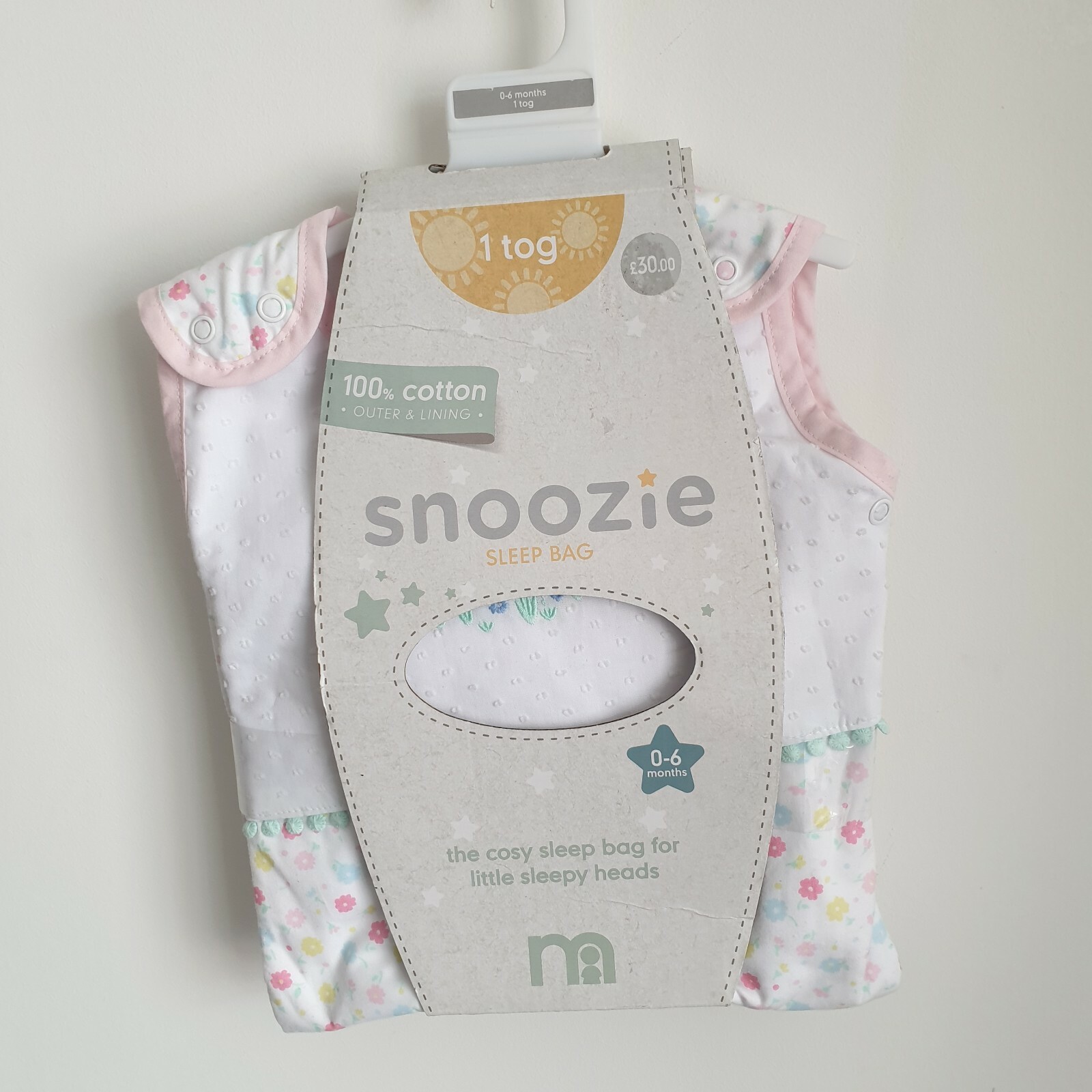 mothercare 1 tog sleeping bag
