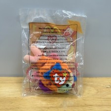 Ty Lips the Fish McDonald's Happy Meal Teenie Beanie Babies 2000 1 New Sealed