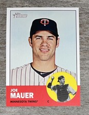 Joe Mauer 2012 Topps Heritage Twins #186  *I4*