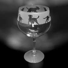 CANE CORSO  Frieze Boxed 70cl Glass Gin Balloon