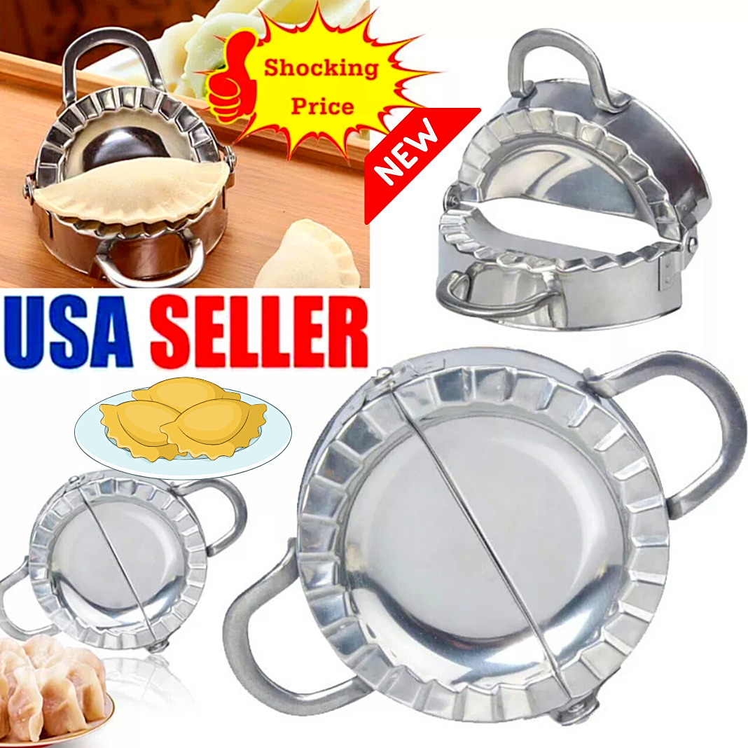 Stainless Steel Dumpling Mould Cutter Ravioli Pie Mold Pastry Tool Dough Maker