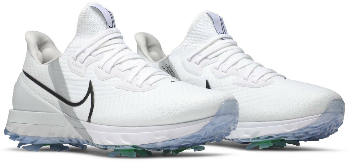 28cm ナイキ エアズーム インフィニティ ツアー ホワイト プラチナ ボルト Nike Air Zoom Infinity Tour Golf Shoes Metallic Platinum White