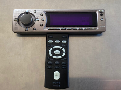 SONY CDX-F7715X CAR STEREO SONY CDX-F7715X + REMOTE FACEPLATE ONLY
