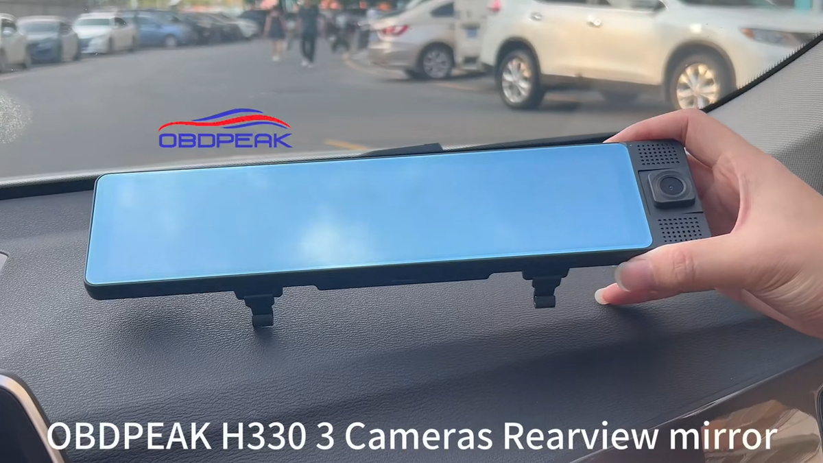 OBDEPAK H330 4K Dash Cam Camera Setup with GPS, WiFi, Night