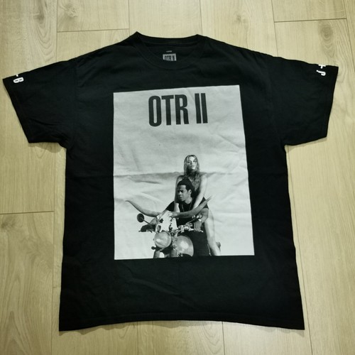 OTR 2 2018 T Shirt Mens L Large Black Graphic Print Tour Beyonce Jay Z