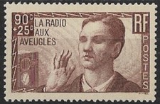 FRANCE - LA RADIO AUX AVEUGLES N° 418 NEUF **