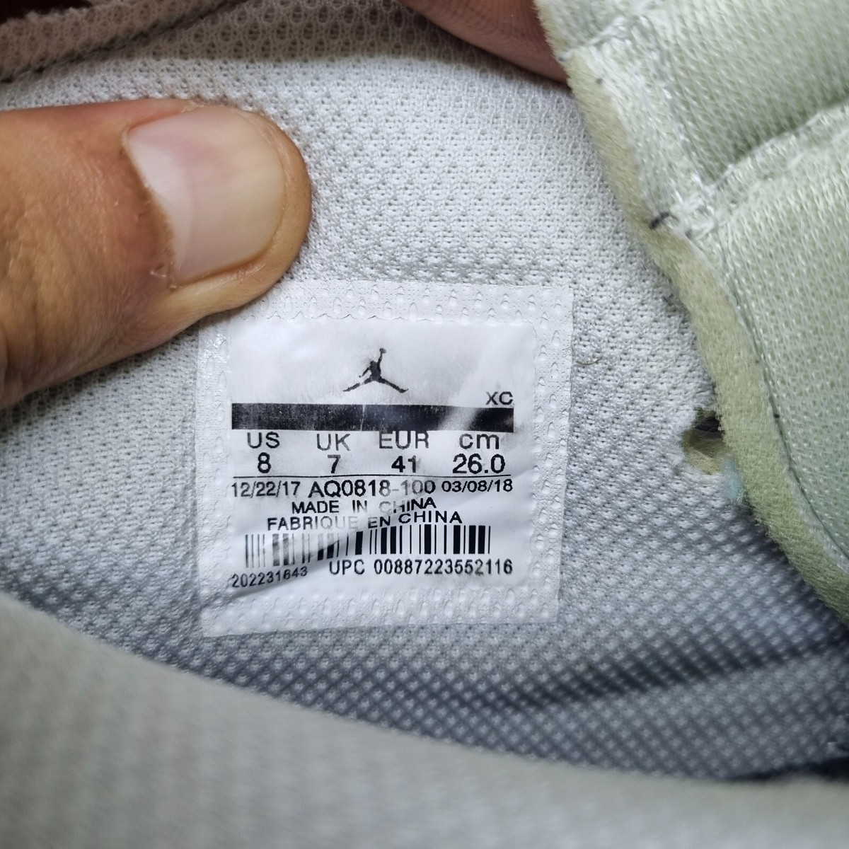 Nike Jordan 1 Retro OG x Off-White High White AQ0818-100 Nike Jordan 1 Retro OG x Off-White High White AQ0818-100