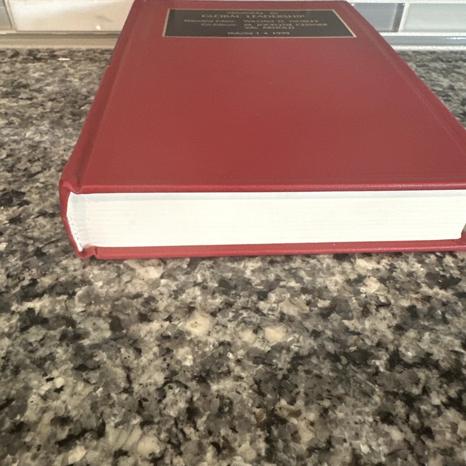 Advances in Global Leadership Book by William H. Mobley Gessner Hardcover Vol 1 - Image 2 of 4