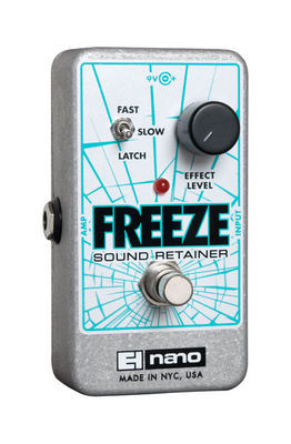 Electro-Harmonix Freeze Sound Retainer Compression Guitar Effects Pedal