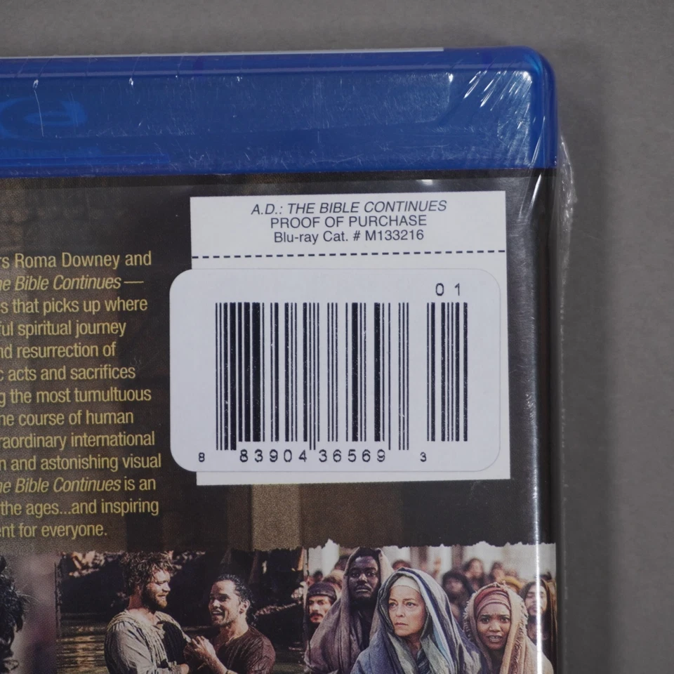 NEW A.D. The Bible Continues (Blu-ray Disc, 2015, 4-Disc Set) - Brand New Sealed - Image 3 of 3