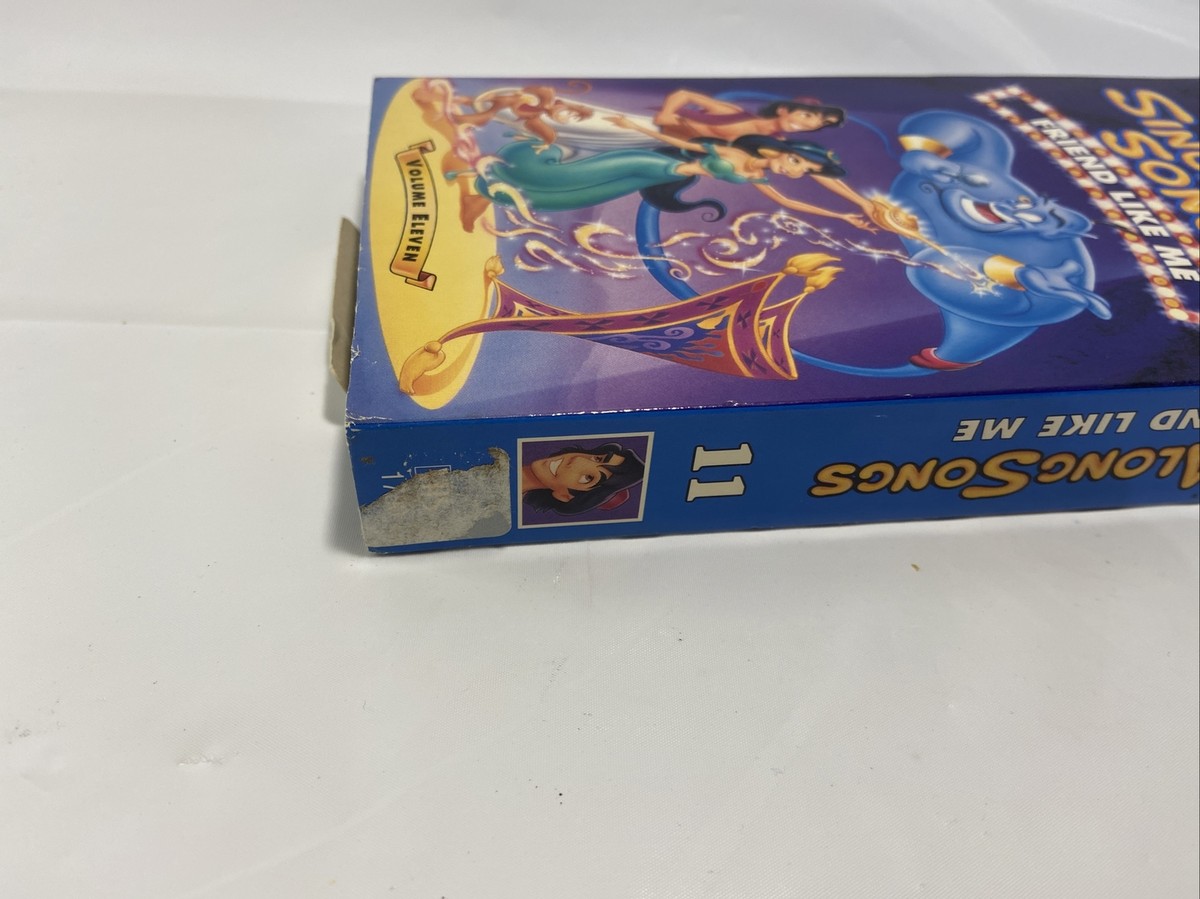 Disney Sing Along Songs VHS Set - Volume 2 & Volume 11
