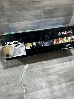 Lexmark X860H21G Black Cartridge High Yield Toner