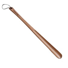 Wooden Shoe horn Long Handle for Seniors -23.6in Long handled ShoeHorn for Me...