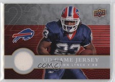 2008 Upper Deck First Edition UD Game Jersey Marshawn Lynch #FGJ-LY 11z5