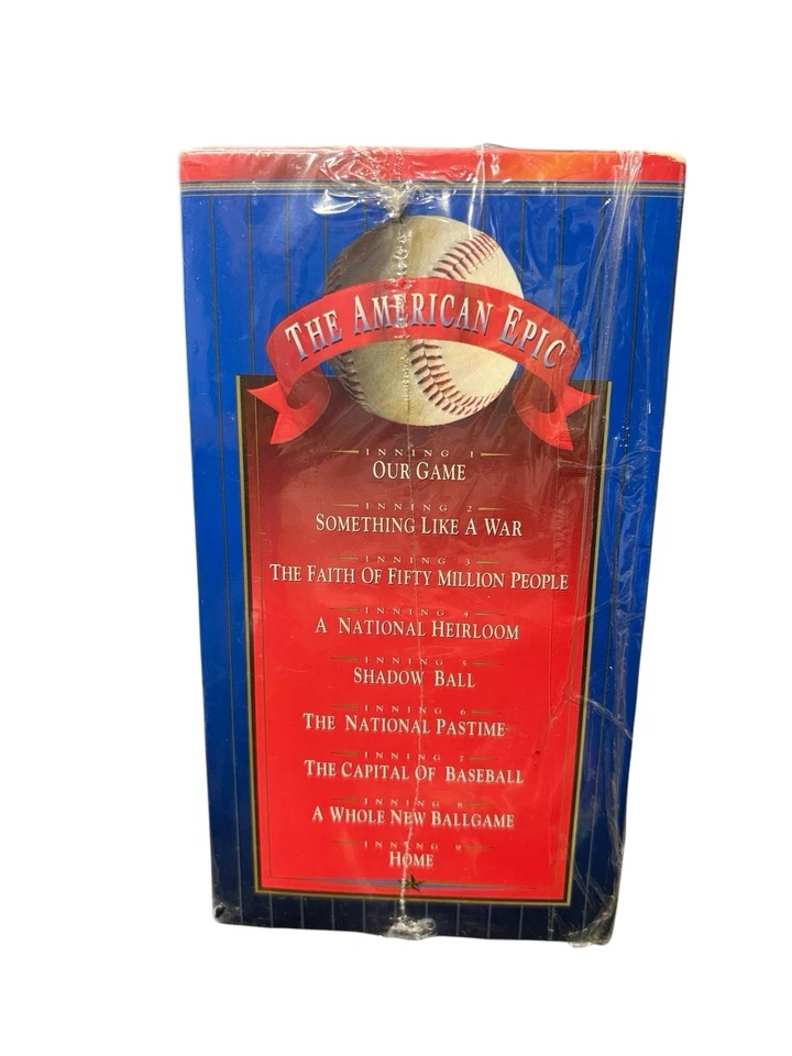 Baseball: A Film by Ken Burns - Nine Inning Boxed Set (VHS, 1997, 9-Tape Set) - Image 3 of 4